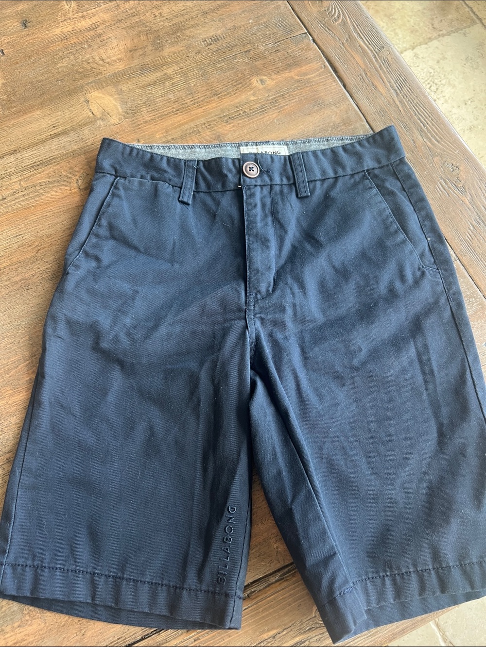 Billabong Men’s Dark Navy Flat Front Shorts